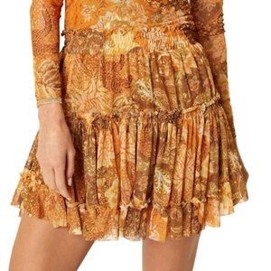 Misa los angeles marion skirt nwt golden batik